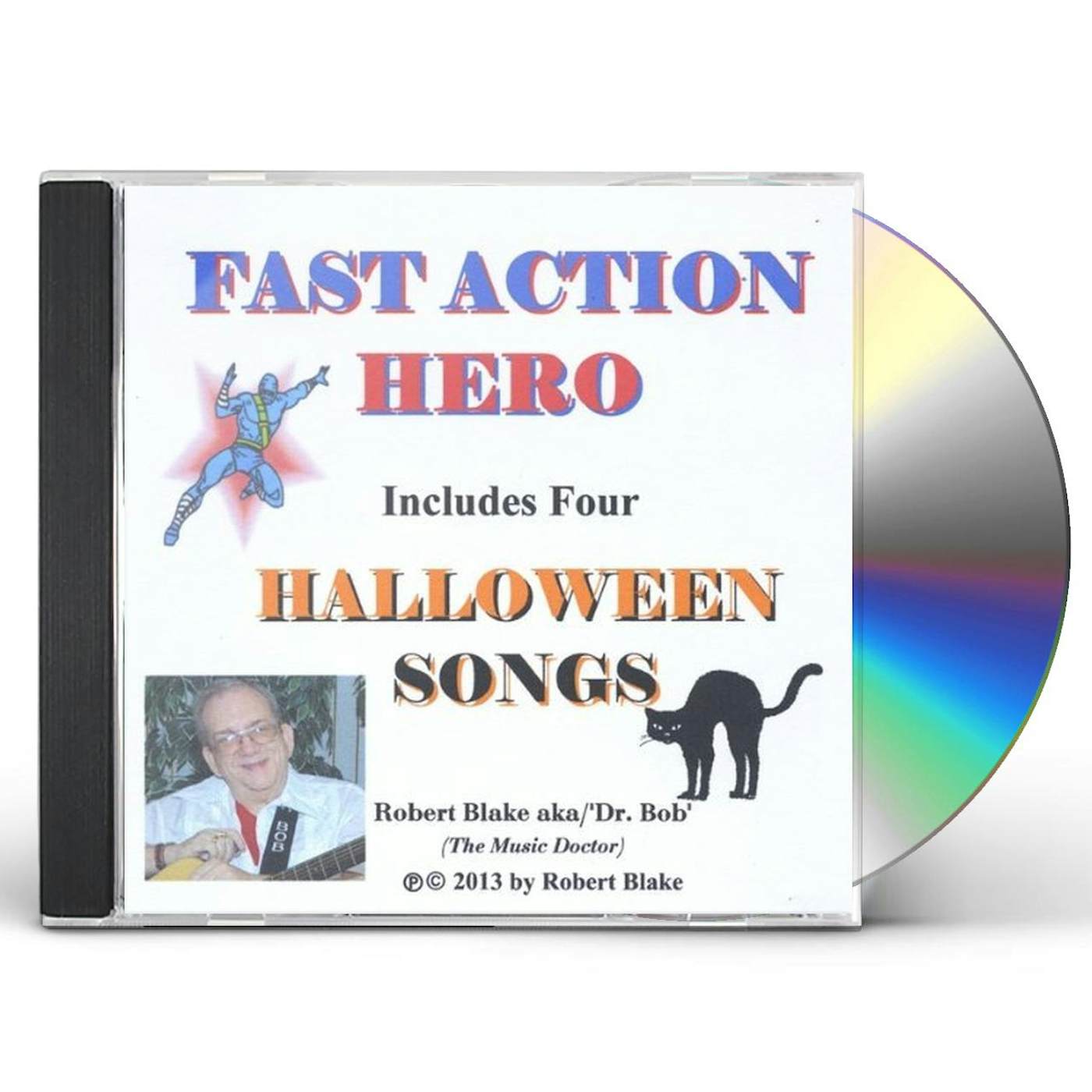 Robert Blake FAST ACTION HERO CD