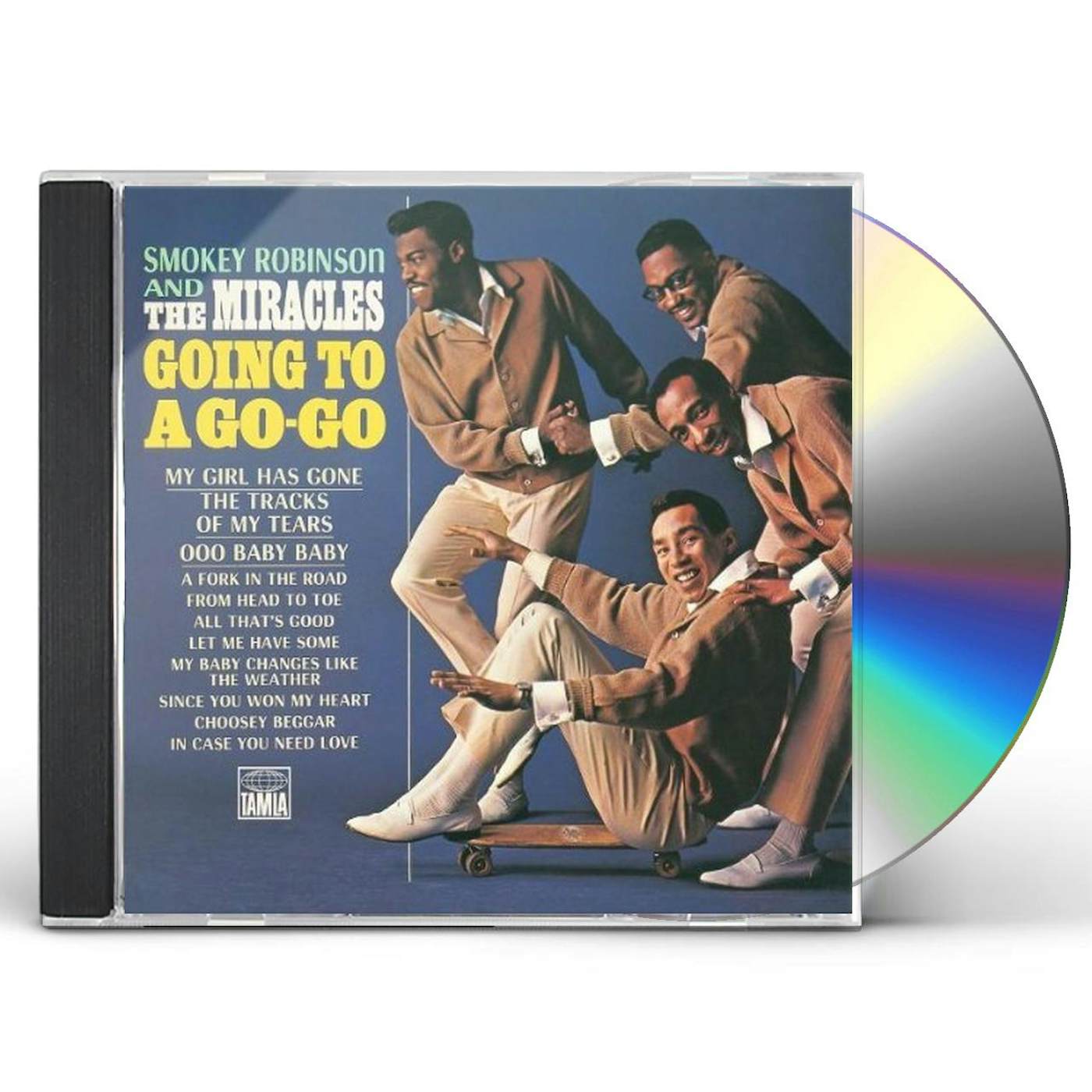 Smokey Robinson & The Miracles GOING TO GO-GO / AWAY WE GO-GO CD
