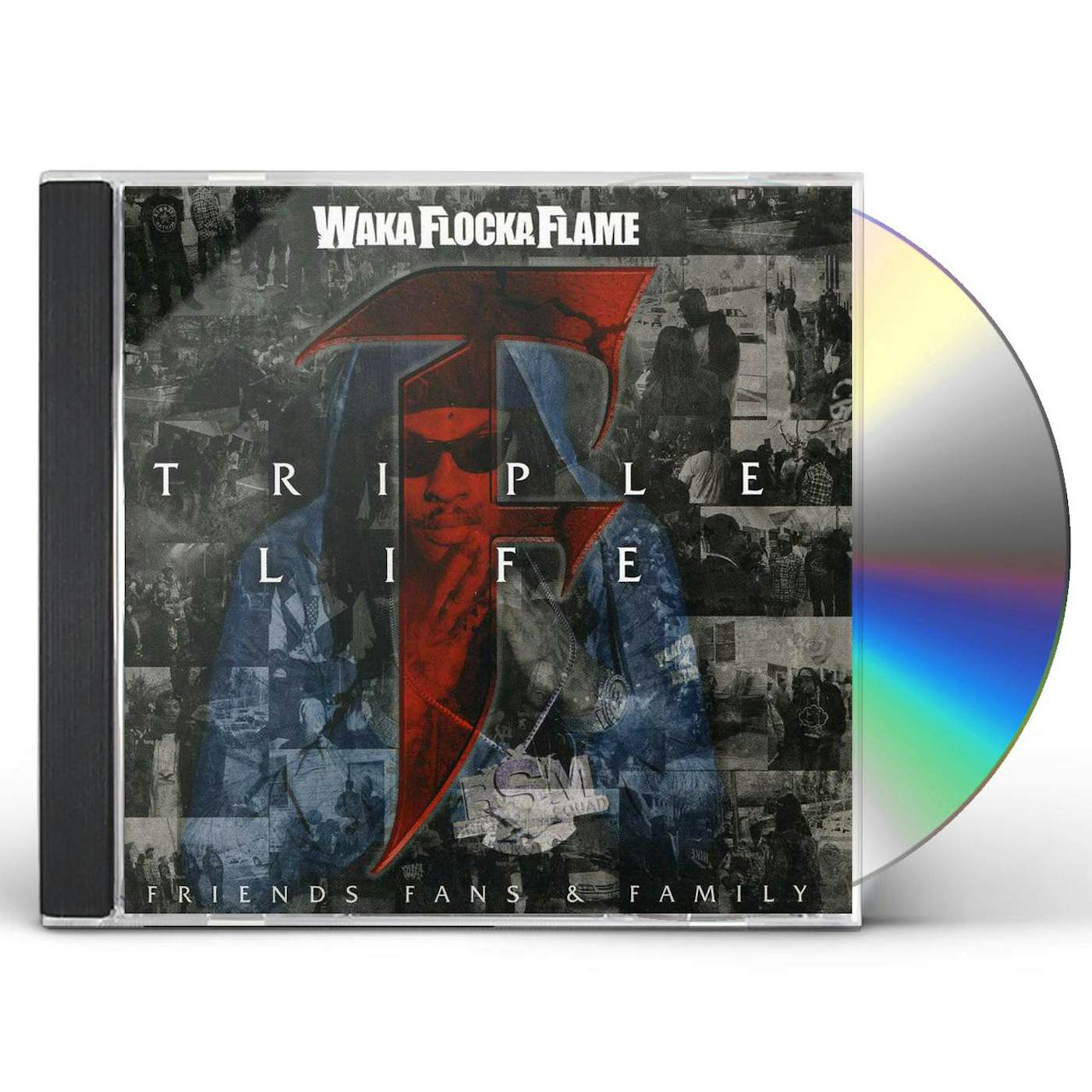 Waka Flocka Flame TRIPLE F LIFE: FRIENDS FANS & FAMILY CD