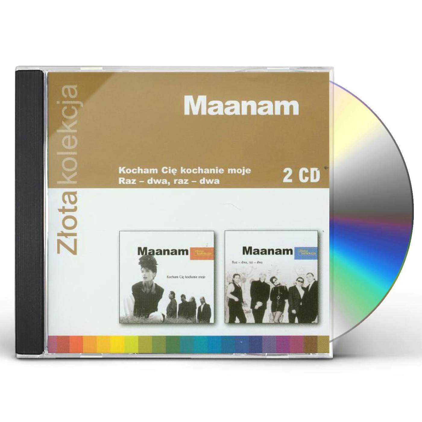 Maanam ZLOTA KOLEKCJA 1 & 2 CD
