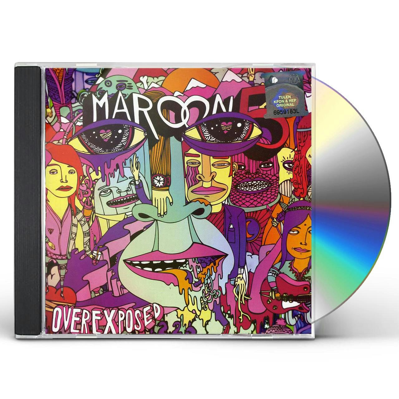 maroon 5 overexposed concert merchandise