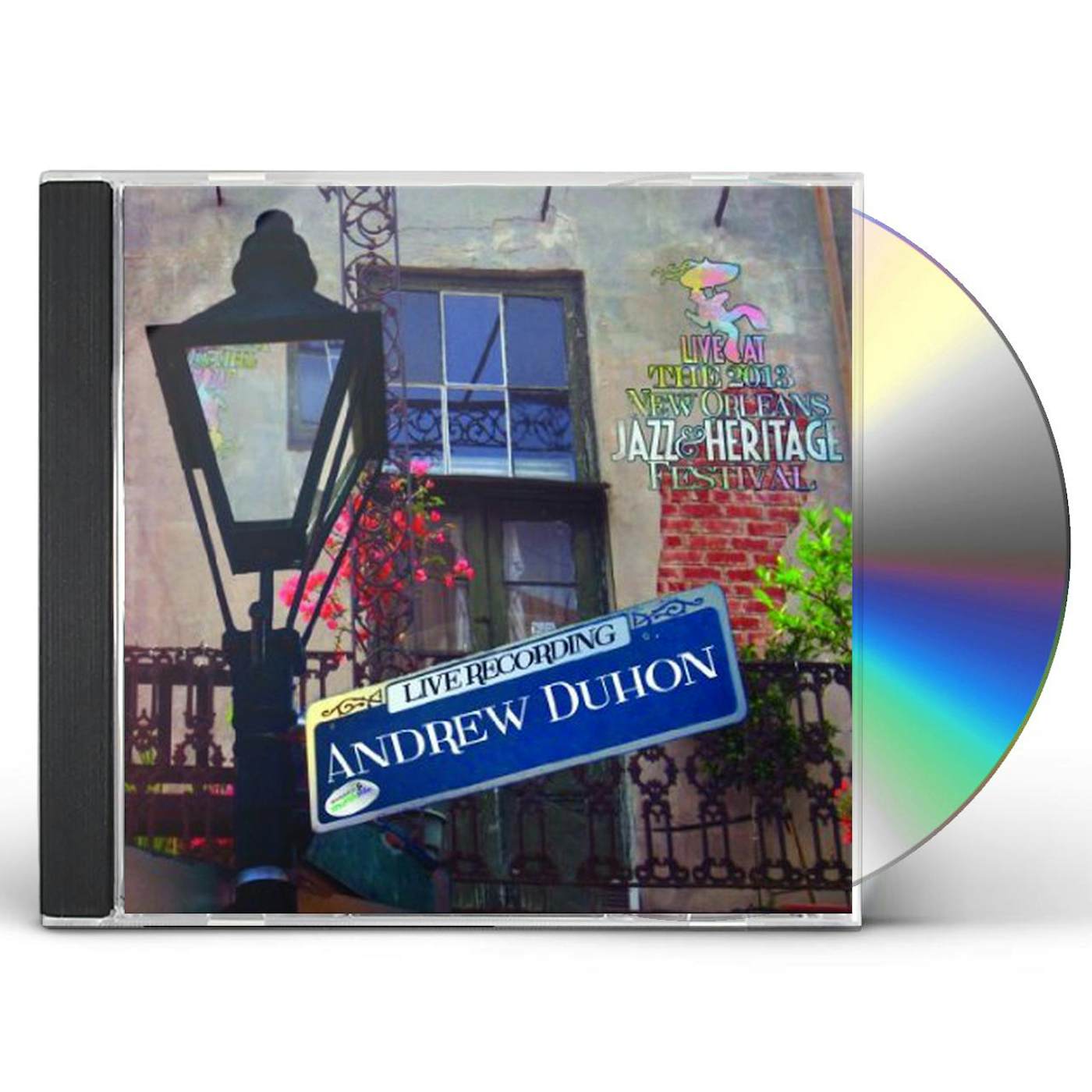 Andrew Duhon LIVE AT JAZZFEST 2013 CD