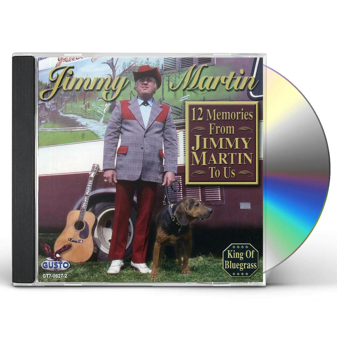 12 MEMORIES FROM JIMMY MARTIN TO US CD