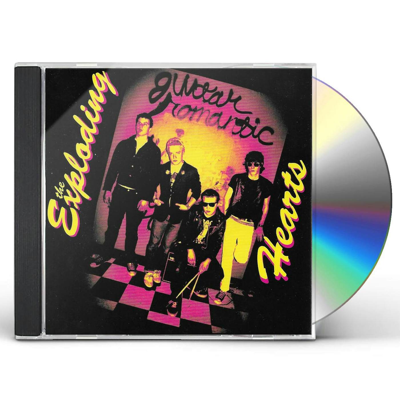 The Exploding Hearts GUITAR ROMANTIC (EXPANDED & REMASTERED) CD