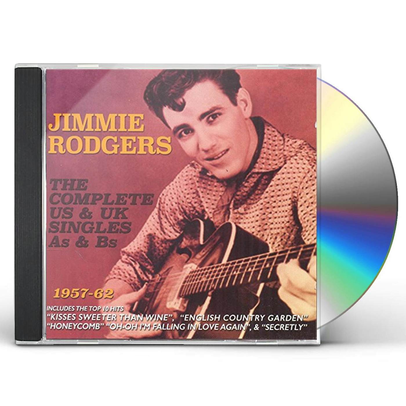 Jimmie Rodgers COMPLETE US & UK SINGLES AS & BS 1957-62 CD