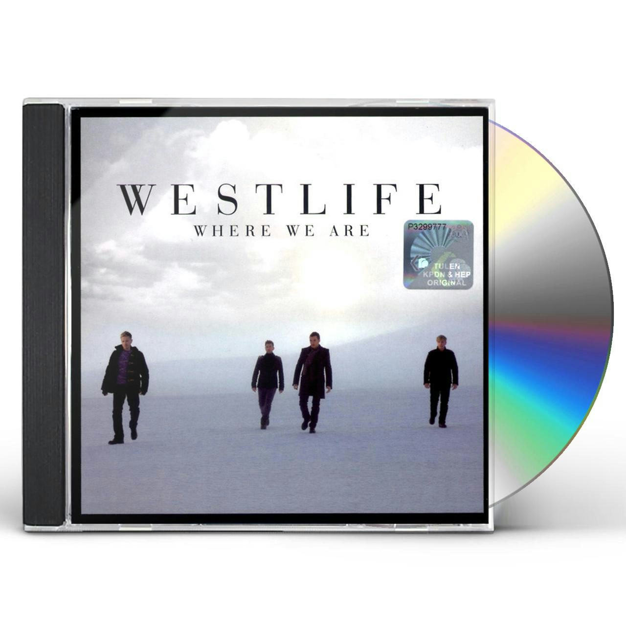Westlife WHERE WE ARE CD