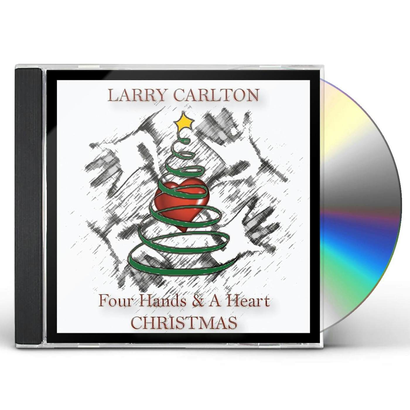 Larry Carlton FOUR HANDS & A HEART CHRISTMAS CD
