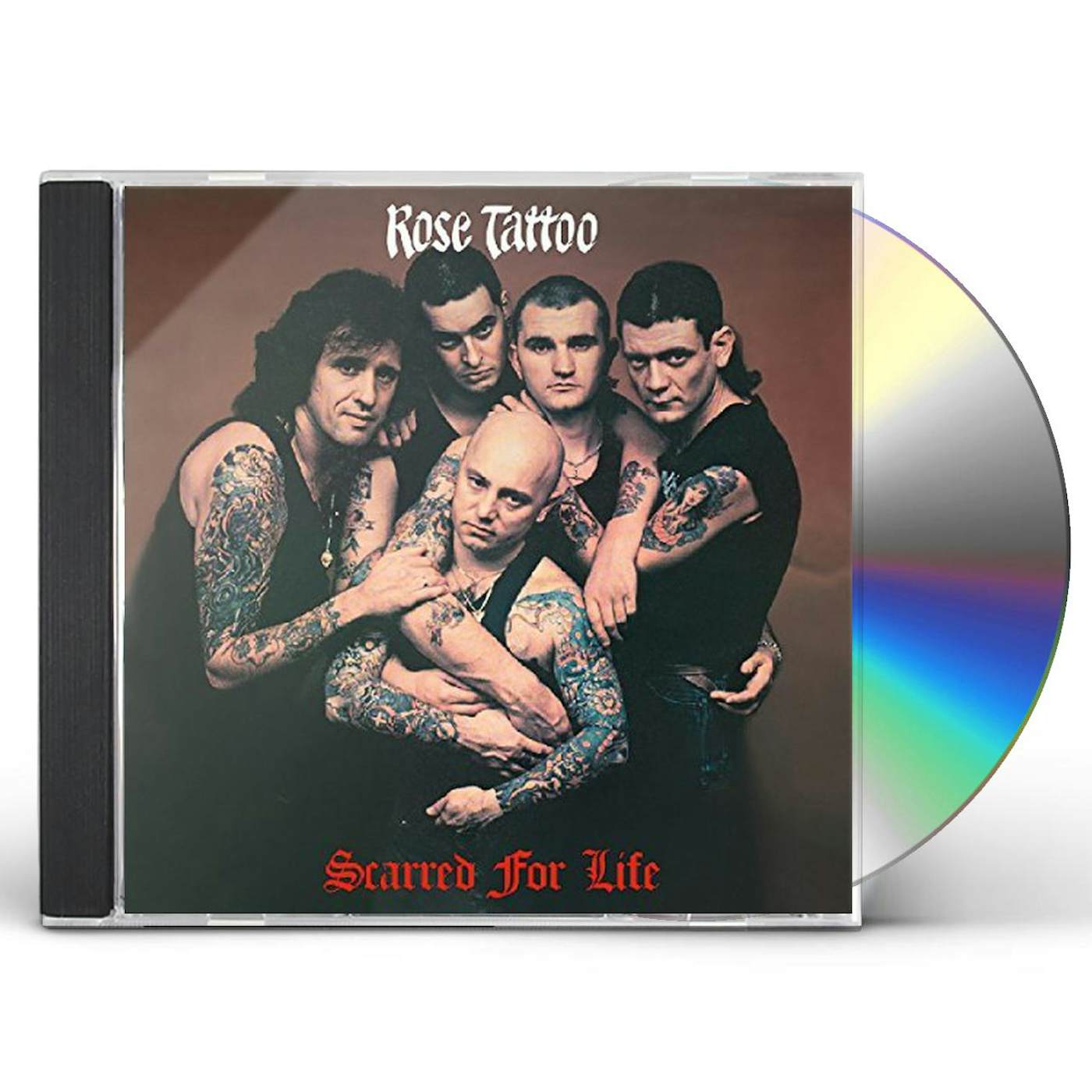 Rose Tattoo SCARRED FOR LIFE CD