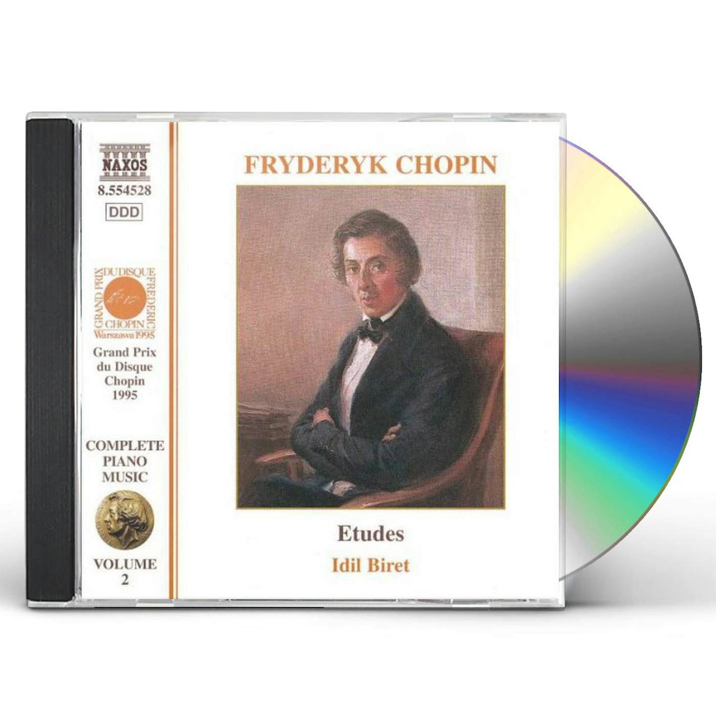 Frédéric Chopin ETUDES OP 10 & 25 CD