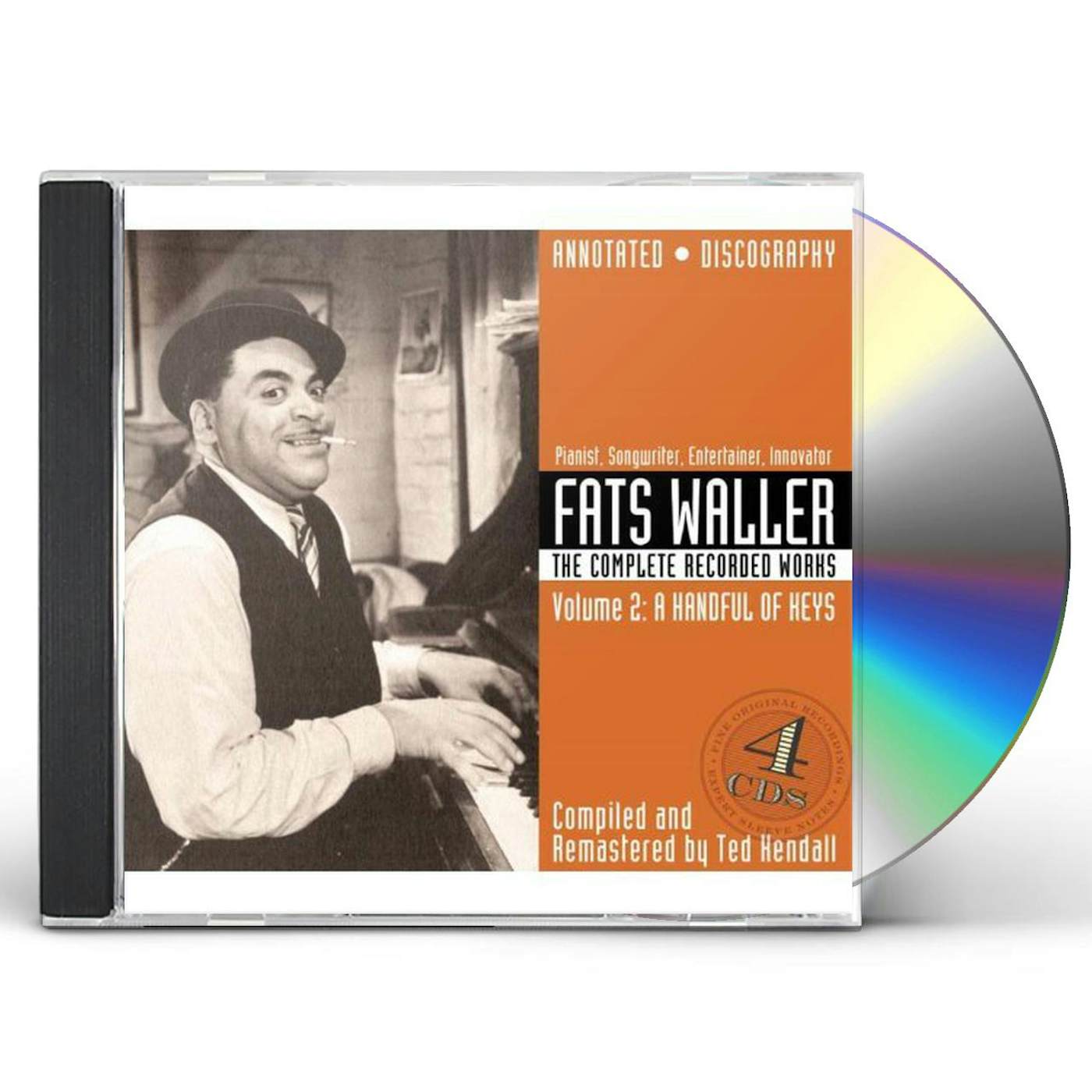 Fats Waller COMPLETE RECORDED WORKS 2: A HANDFUL OF KEYS CD