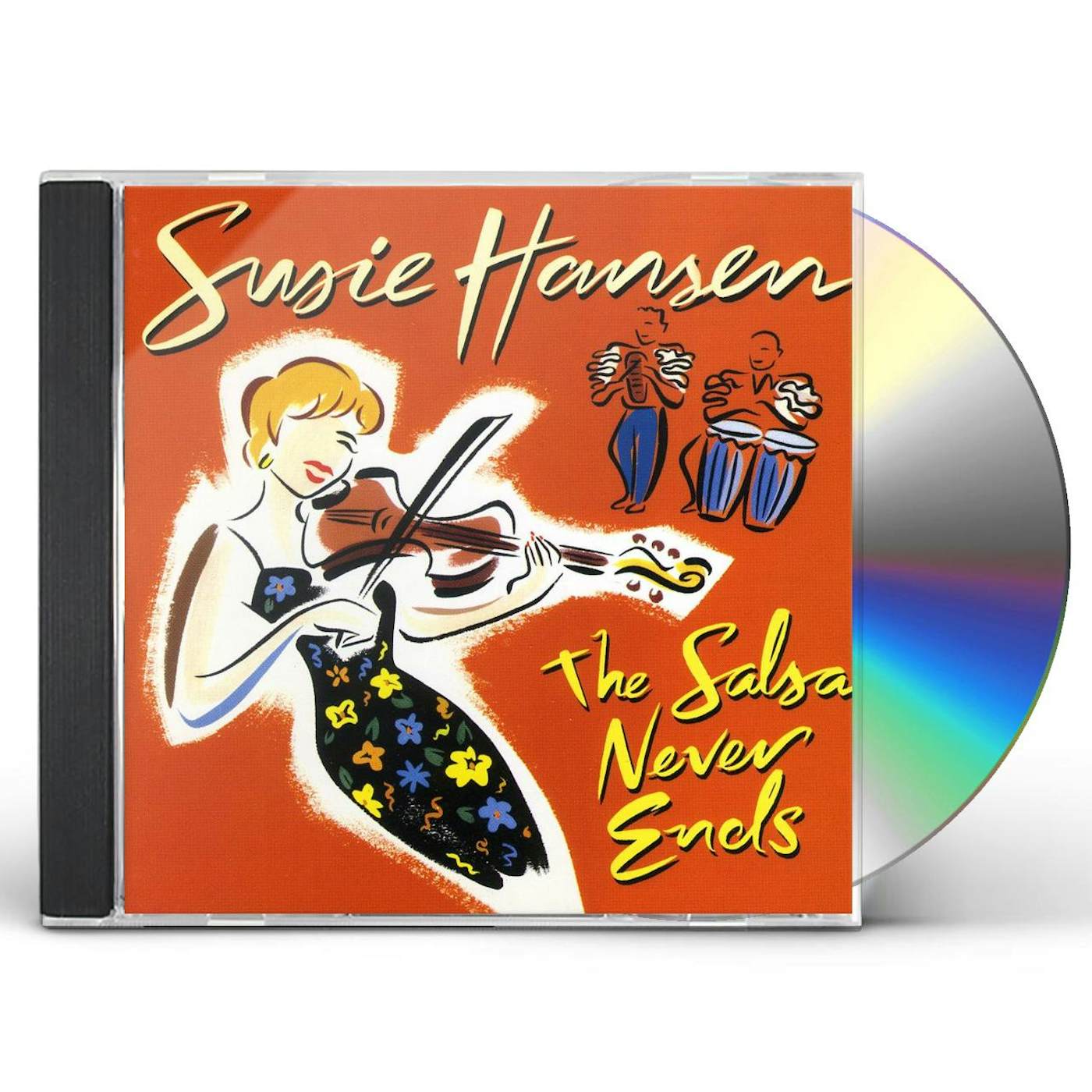 Susie Hansen THE SALSA NEVER ENDS CD