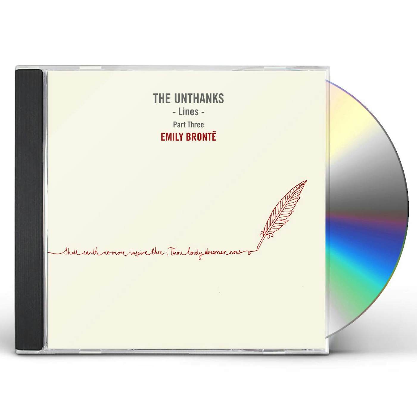 The Unthanks LINES PART THREE: EMILY BRONTE CD