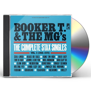Booker T. & the M.G.'s COMPLETE STAX SINGLES VOL. 2 (1968-1974) CD