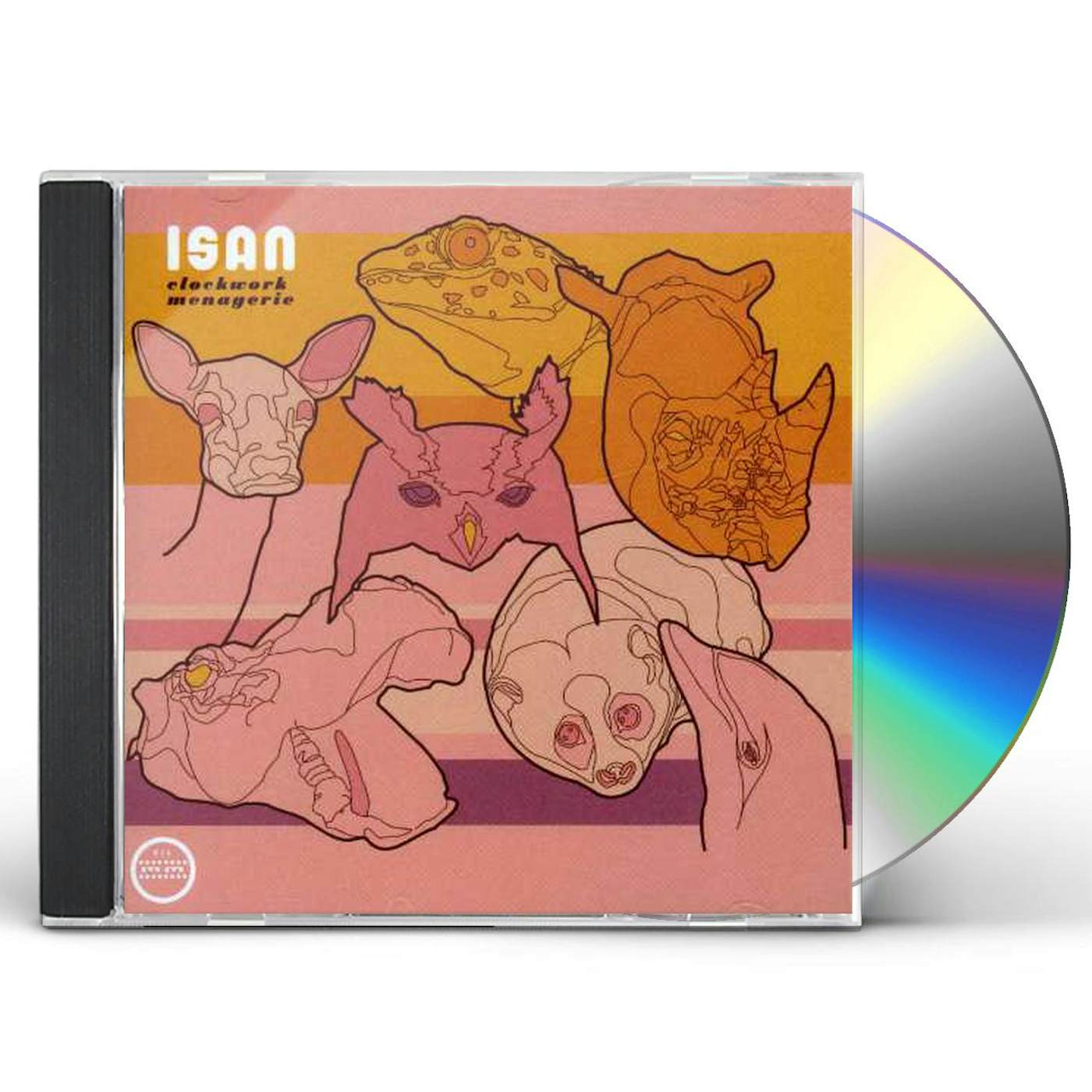 Isan CLOCKWORK MENAGERIE CD