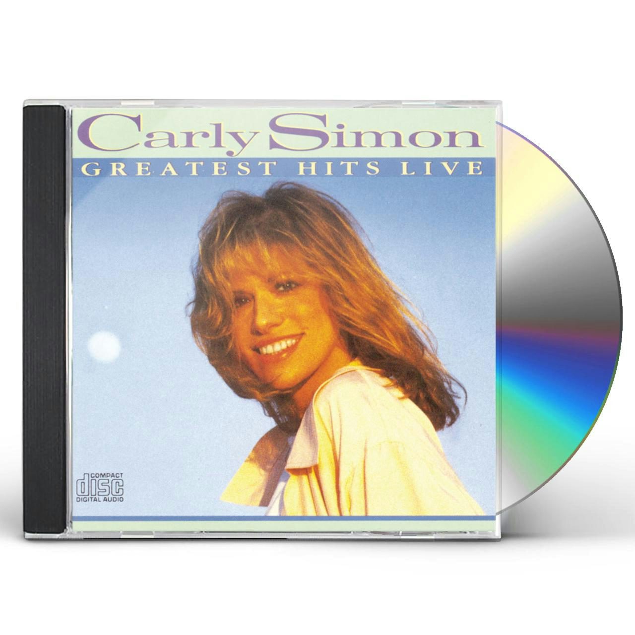 Carly Simon GREATEST HITS LIVE CD