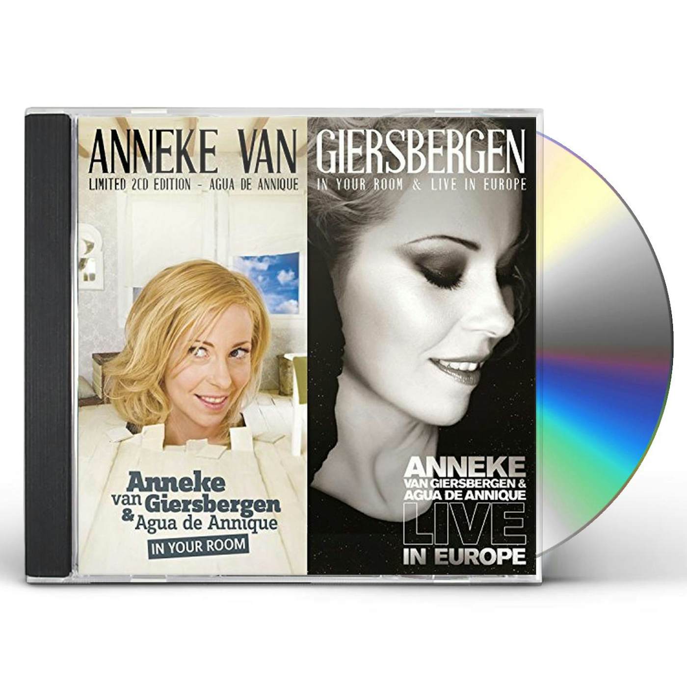 Anneke Van Giersbergen IN YOUR ROOM & LIVE IN EUROPE CD