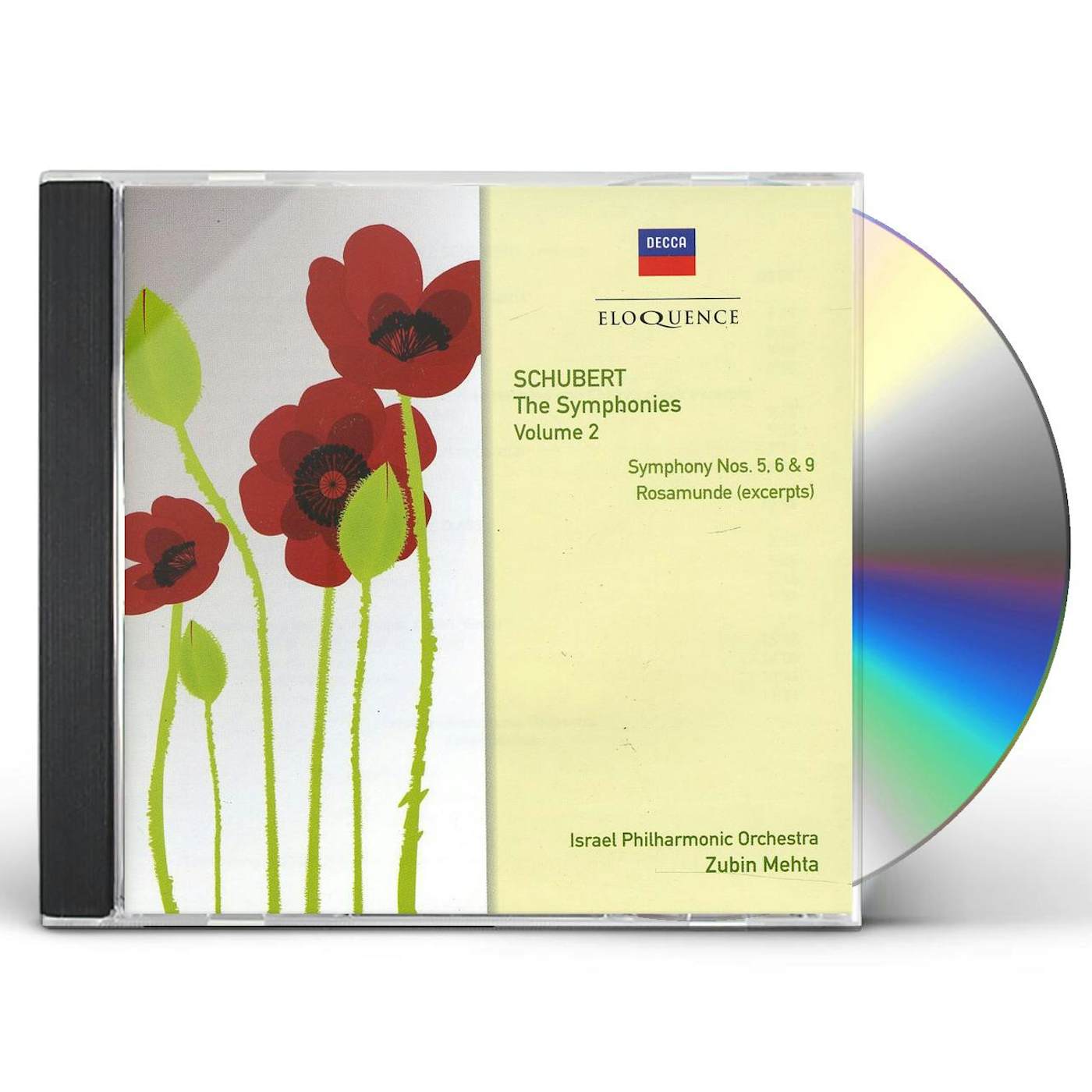 Zubin Mehta ELOQ: SCHUBERT - THE SYMPHONIES VOLUME 2 NO 6 ROSA CD