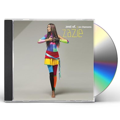 Zazie ZEST OF 20 CHANSONS CD
