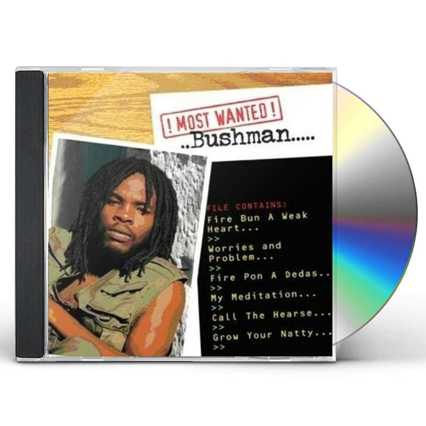 Bushman MOST WANTED CD