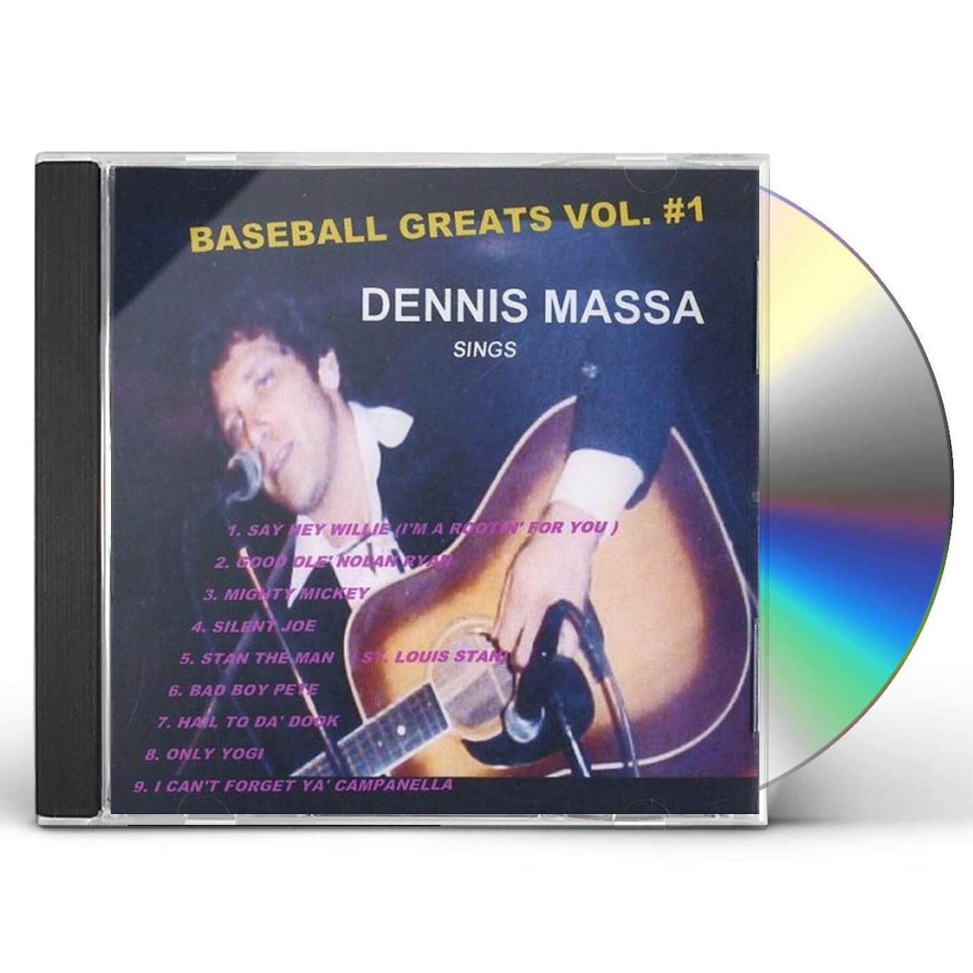 Dennis Massa BASEBALL GREATS 1 CD