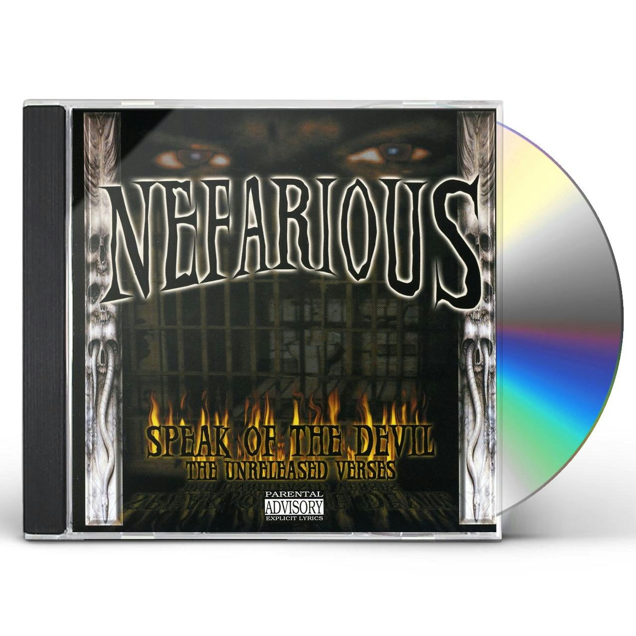 Nefarious SPEAK OF DA DEVIL CD