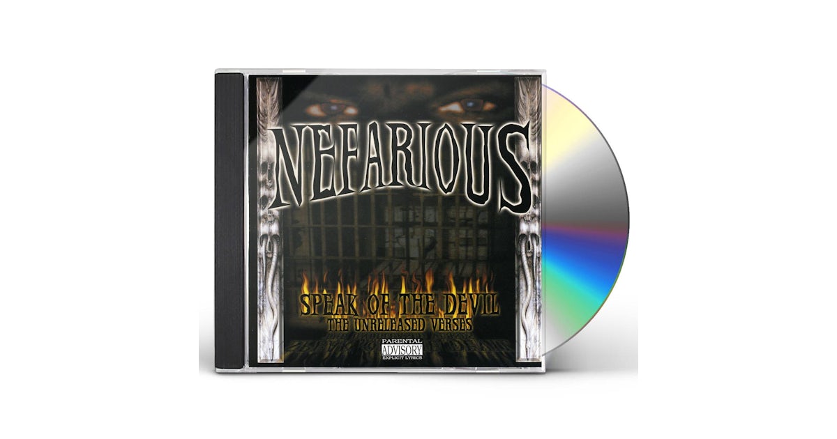 Nefarious SPEAK OF DA DEVIL CD