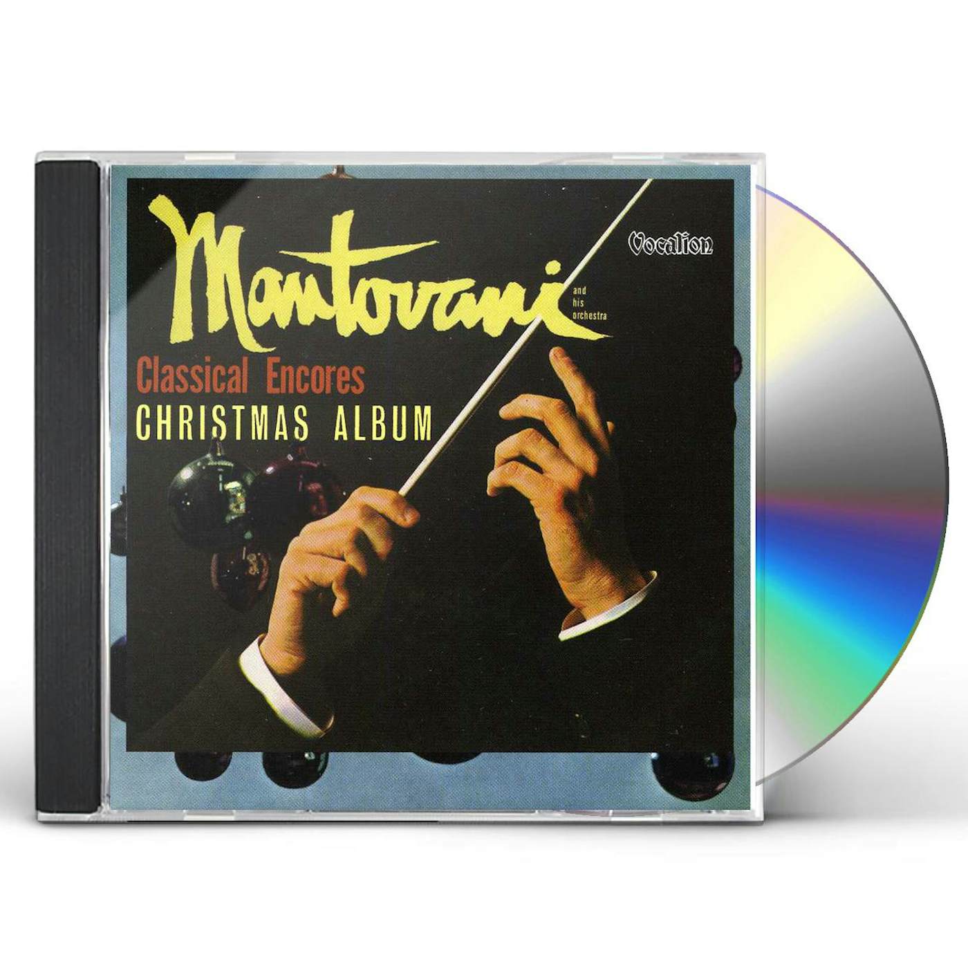 Mantovani & His Orchestra CLASSICAL ENCORES & CHRISTMAS ALBUM CD