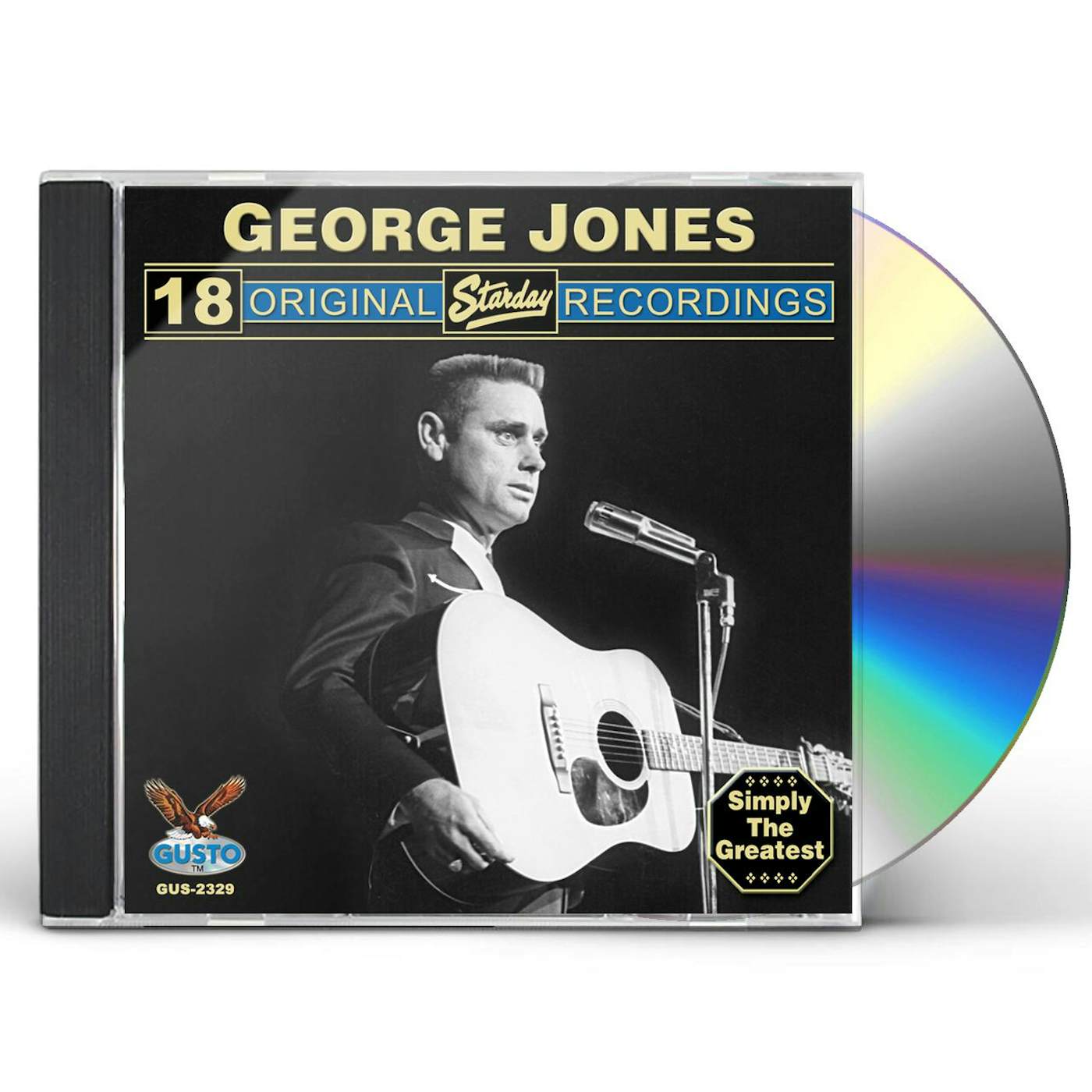 George Jones 18 ORIGINAL STARDAY RECORDINGS CD