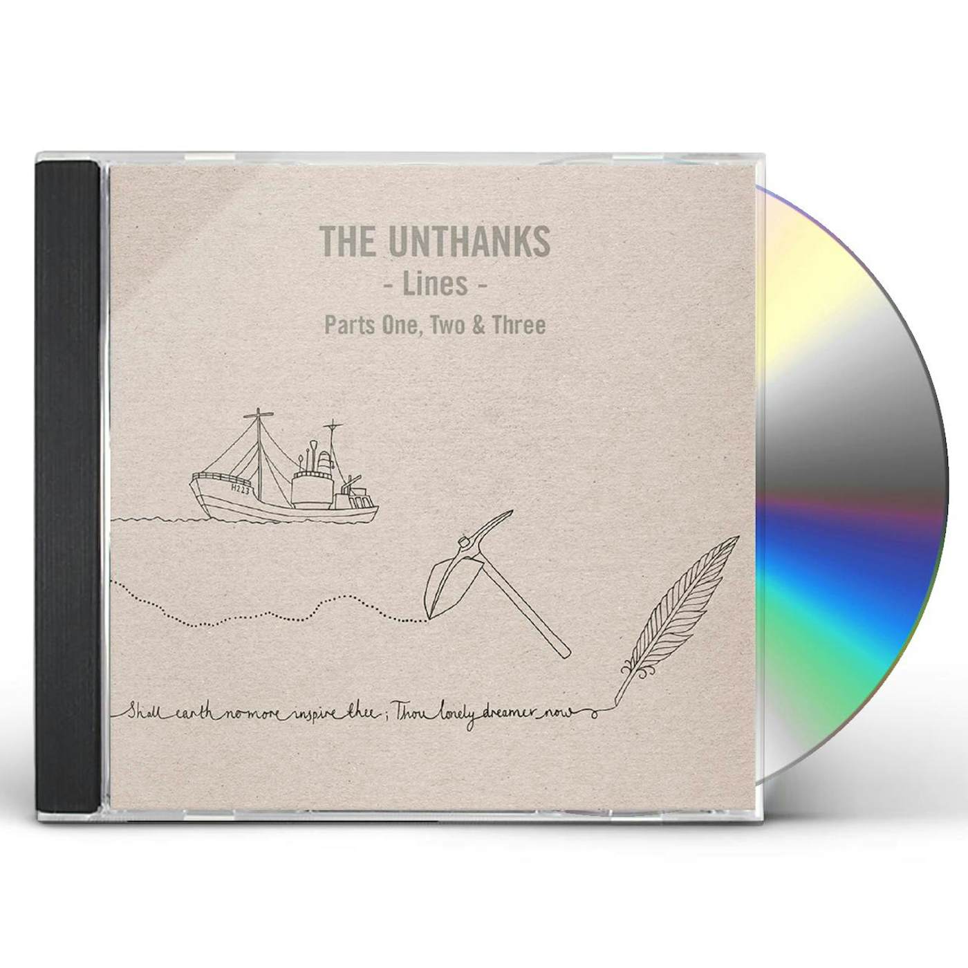 The Unthanks LINES PARTS ONE TWO AND THREE CD