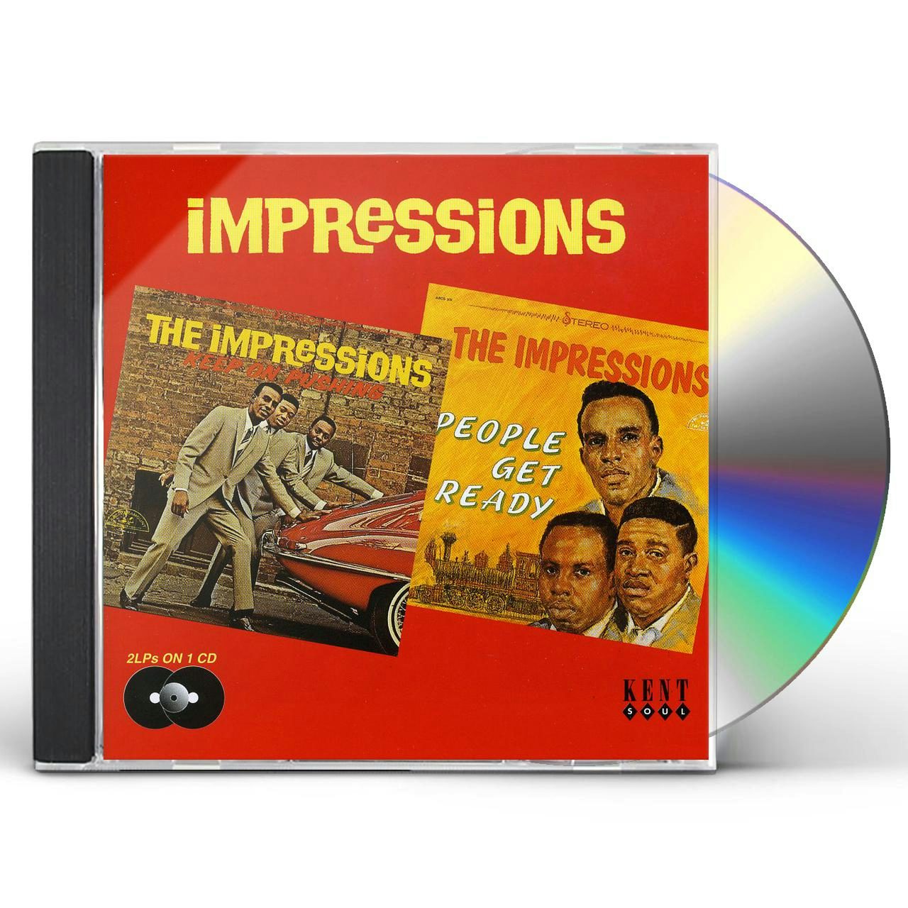 The Impressions COMPLETE A B SIDES 1961 1968 CD