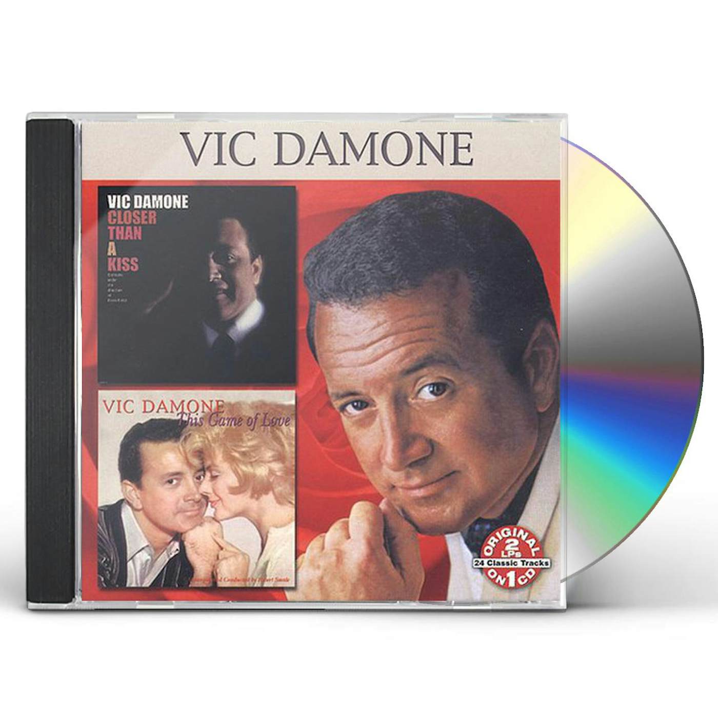 Vic Damone CLOSER THAN A KISS: THIS GAME OF LOVE CD