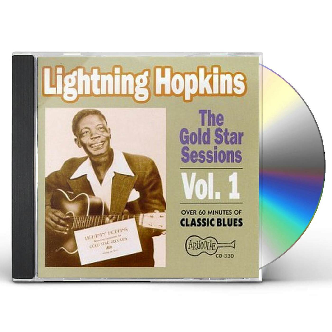 Lightnin' Hopkins THE GOLD STAR SESSIONS - VOL. 1 CD