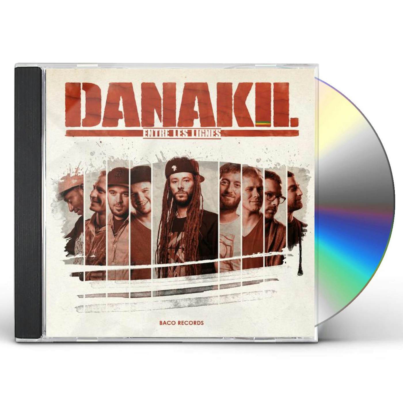 Danakil ENTRE LES LIGNES DUB CD