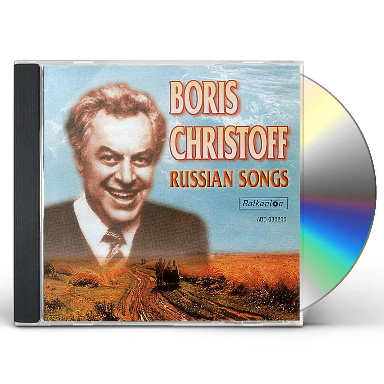 Boris Christoff RUSSIAN SONGS CD