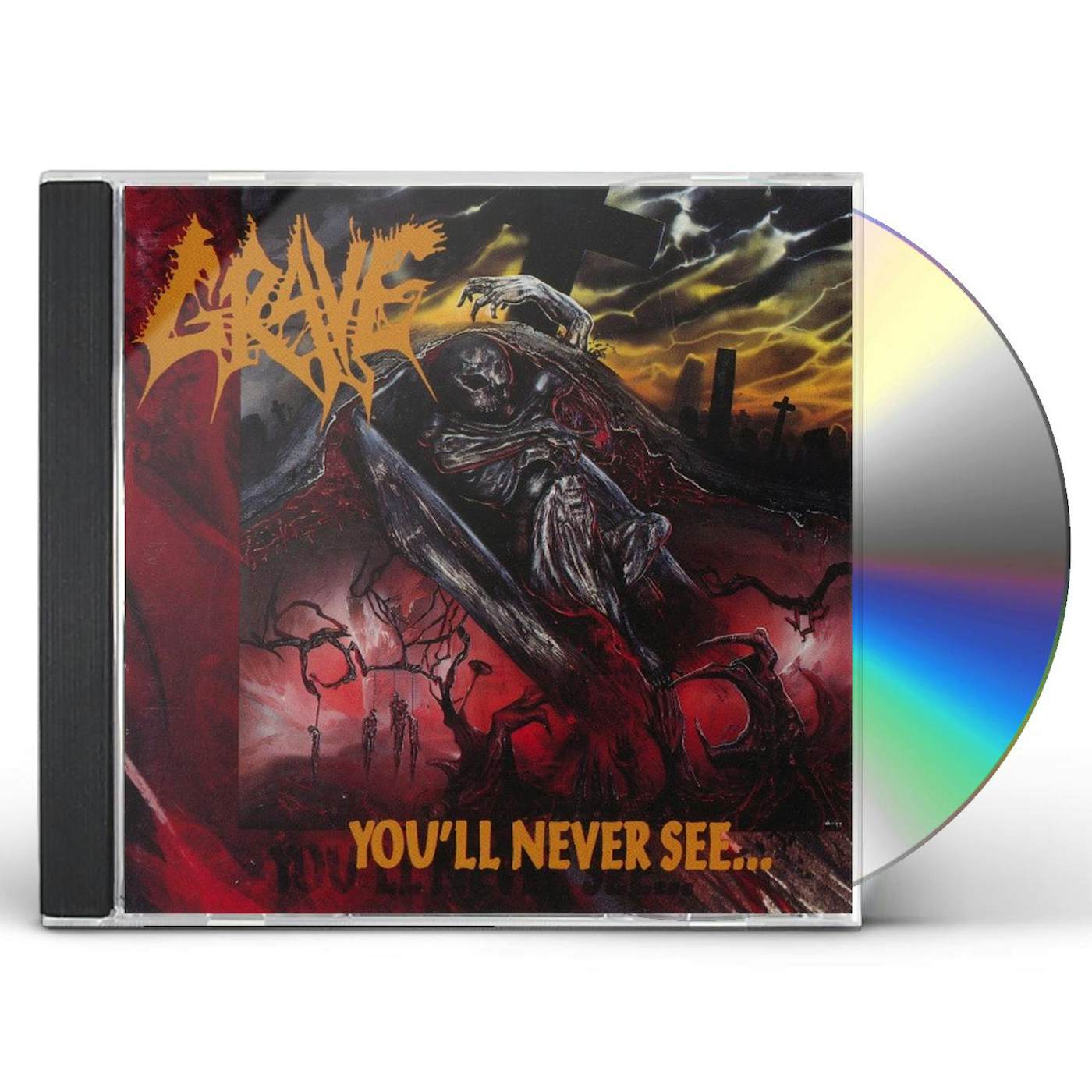 Grave YOU'LL NEVER SEE CD