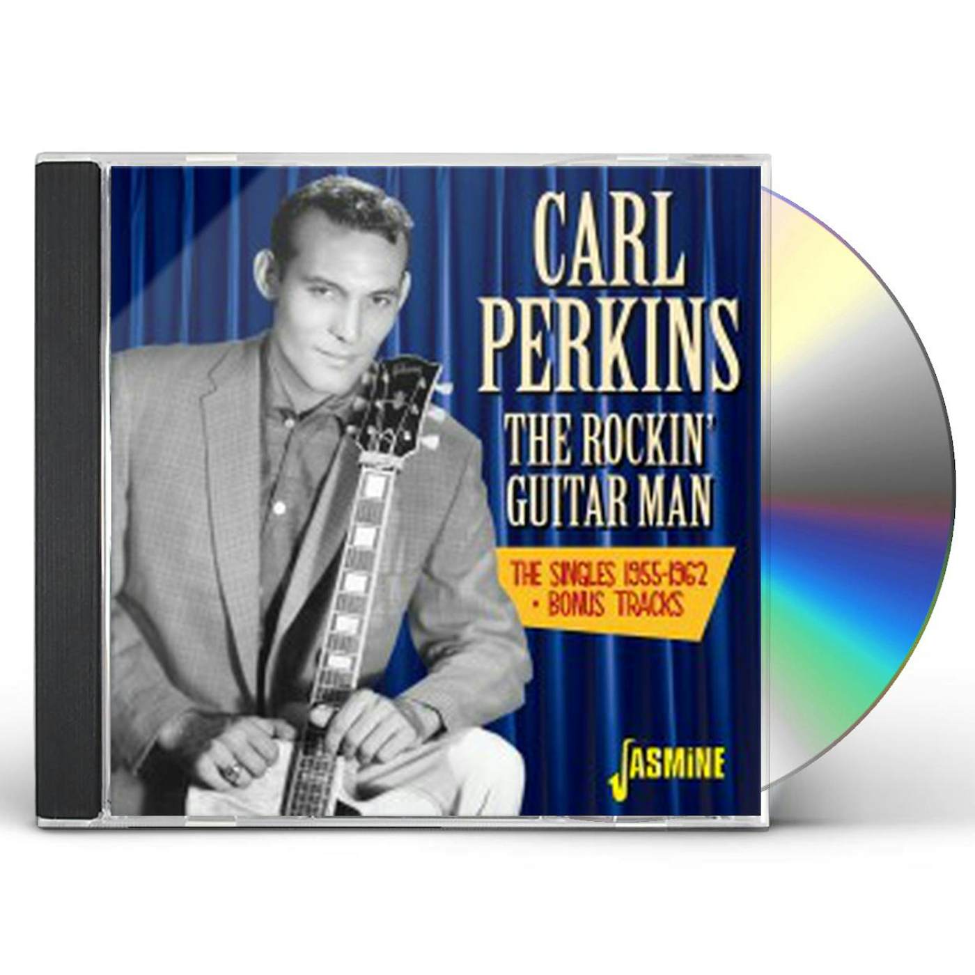 Carl Perkins ROCKIN GUITAR MAN:SINGLES 1955-62 + BONUS TRACKS CD