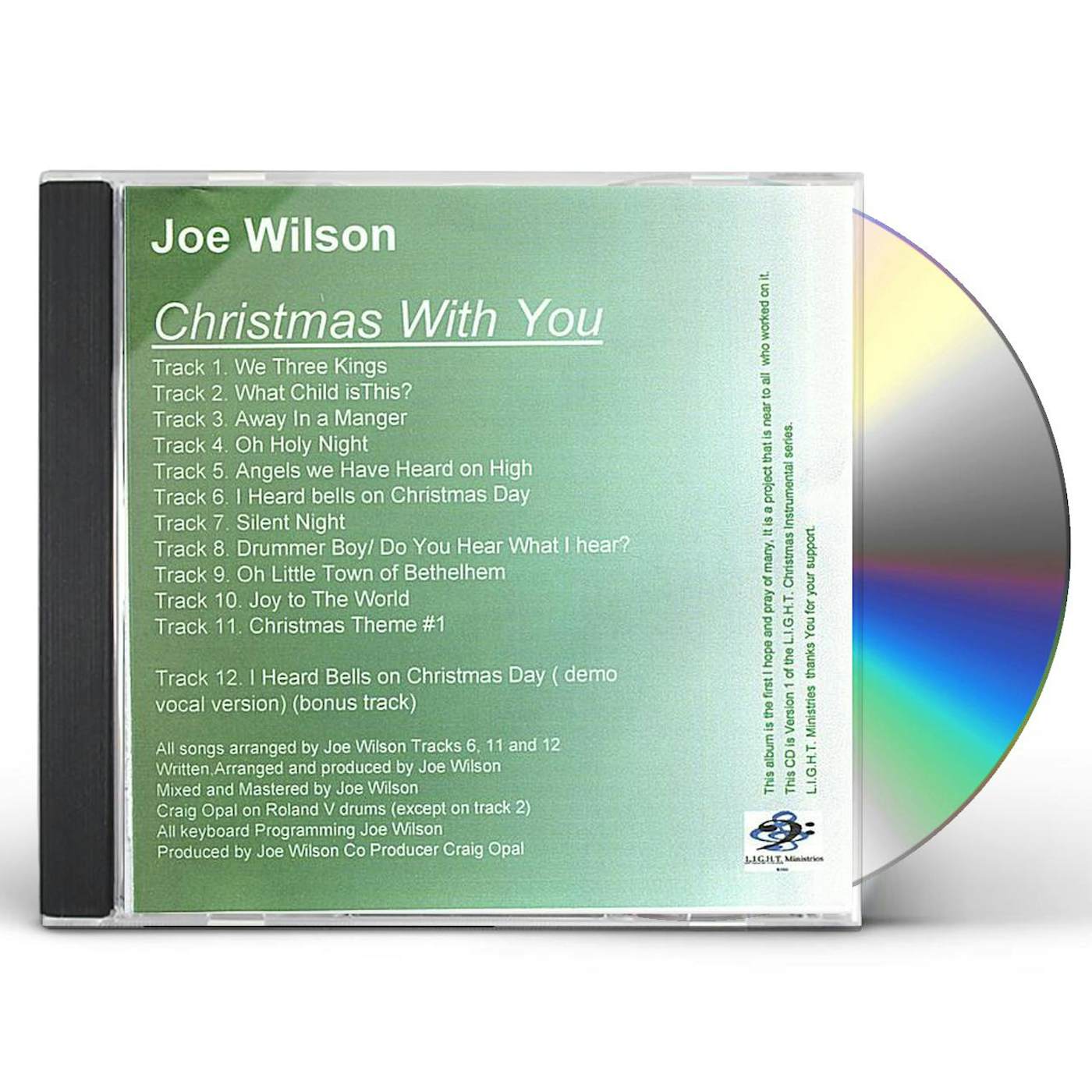 Joe Wilson CHRISTMAS WITH YOU CD