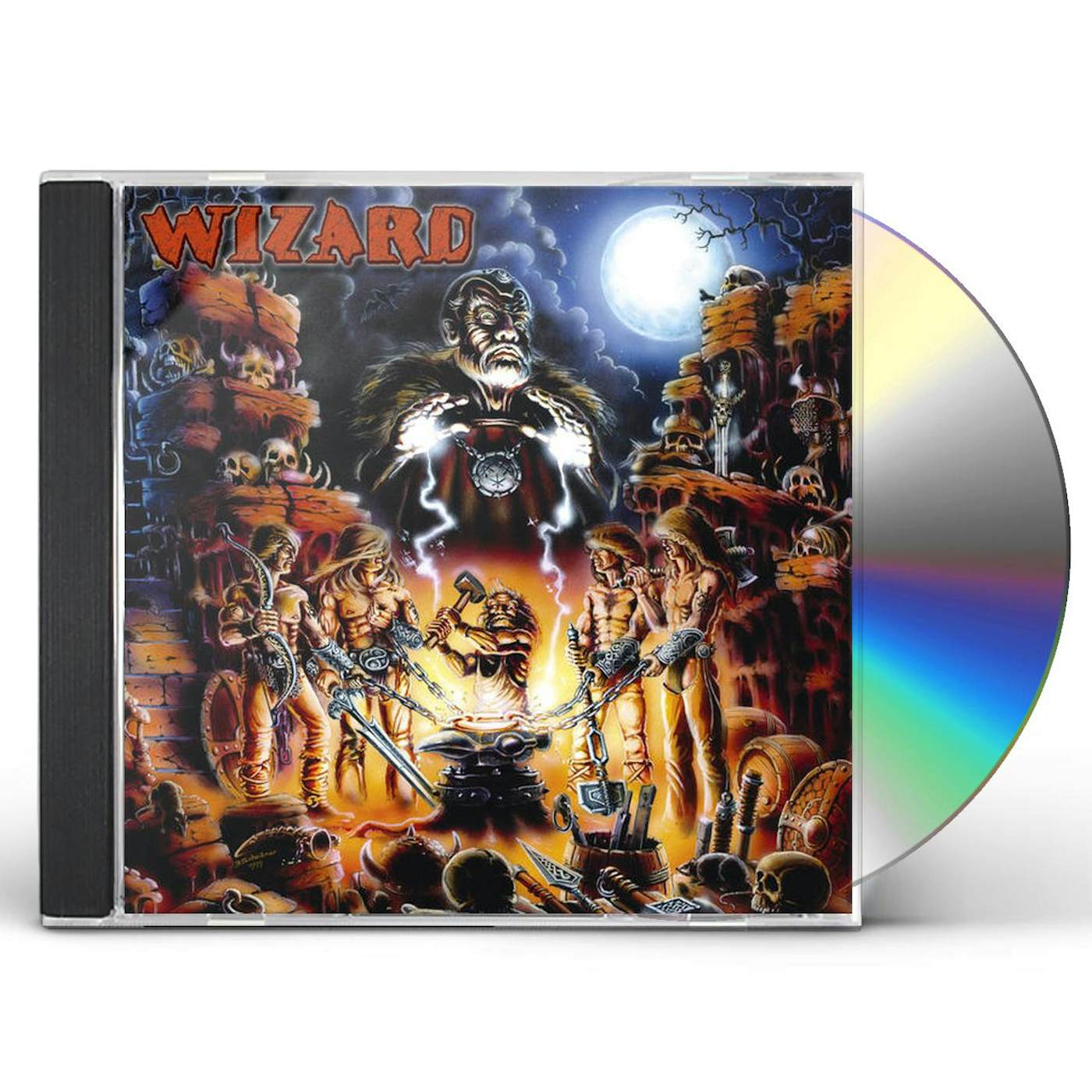 Wizard BOUND BY METAL CD