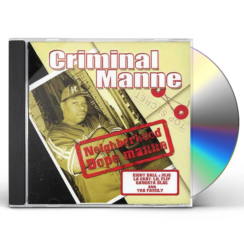 Criminal Manne NEIGHBORHOOD DOPE MANNE CD