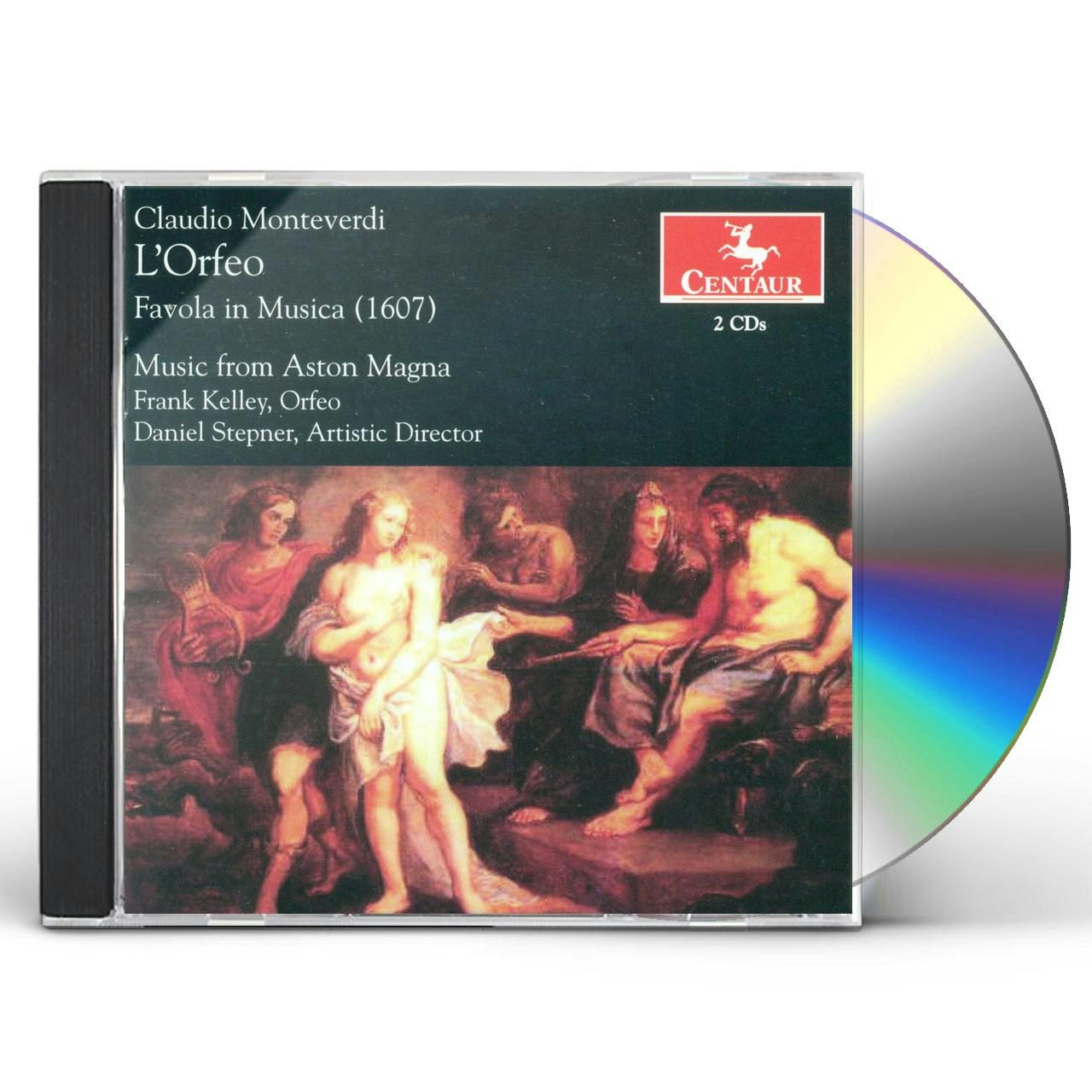 Monteverdi L'ORFEO FAVOLA IN MUSICA 1607 CD