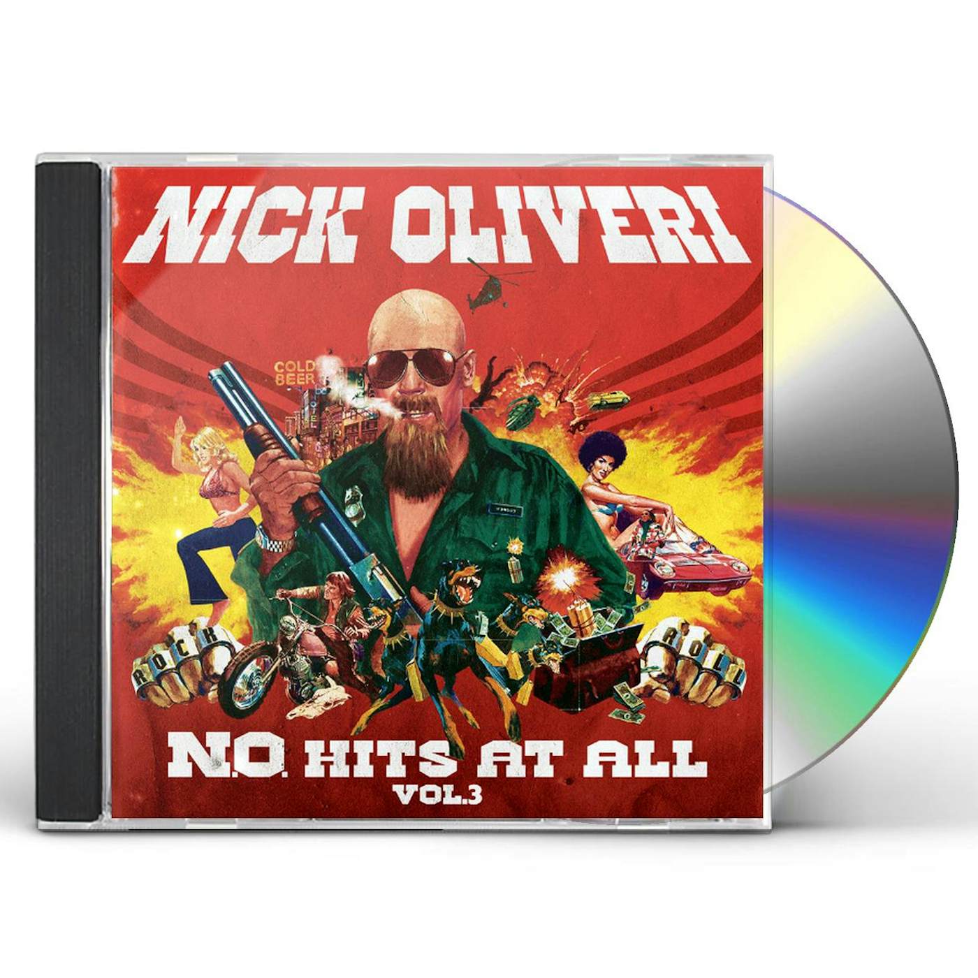 Nick Oliveri N.O. HITS AT ALL 3 CD