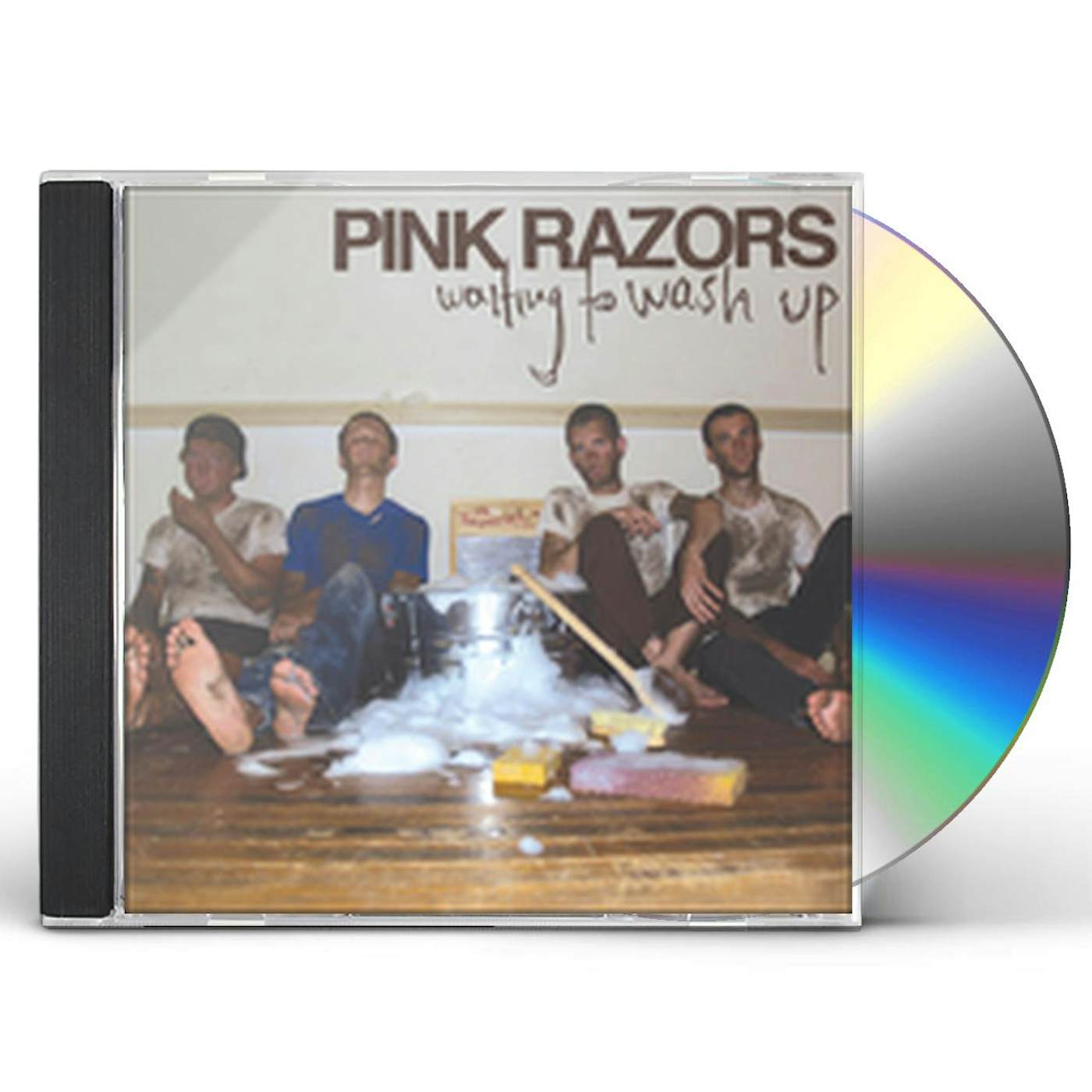 Pink Razors WAITING TO WASH UP CD