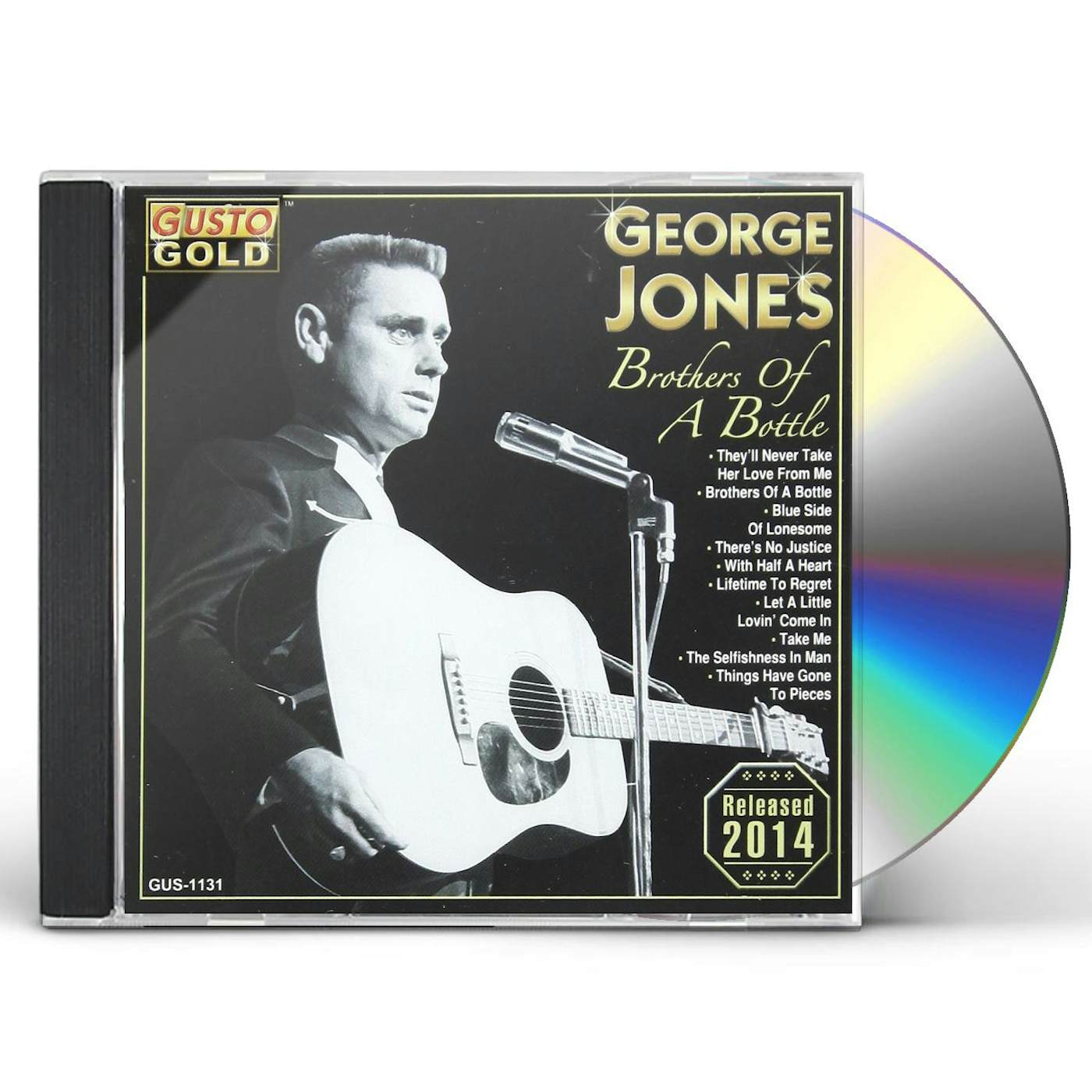 George Jones BROTHERS OF A BOTTLE CD