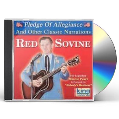 Red Sovine PLEDGE OF ALLEGIANCE & OTHER CLASSIC NARRATIONS CD