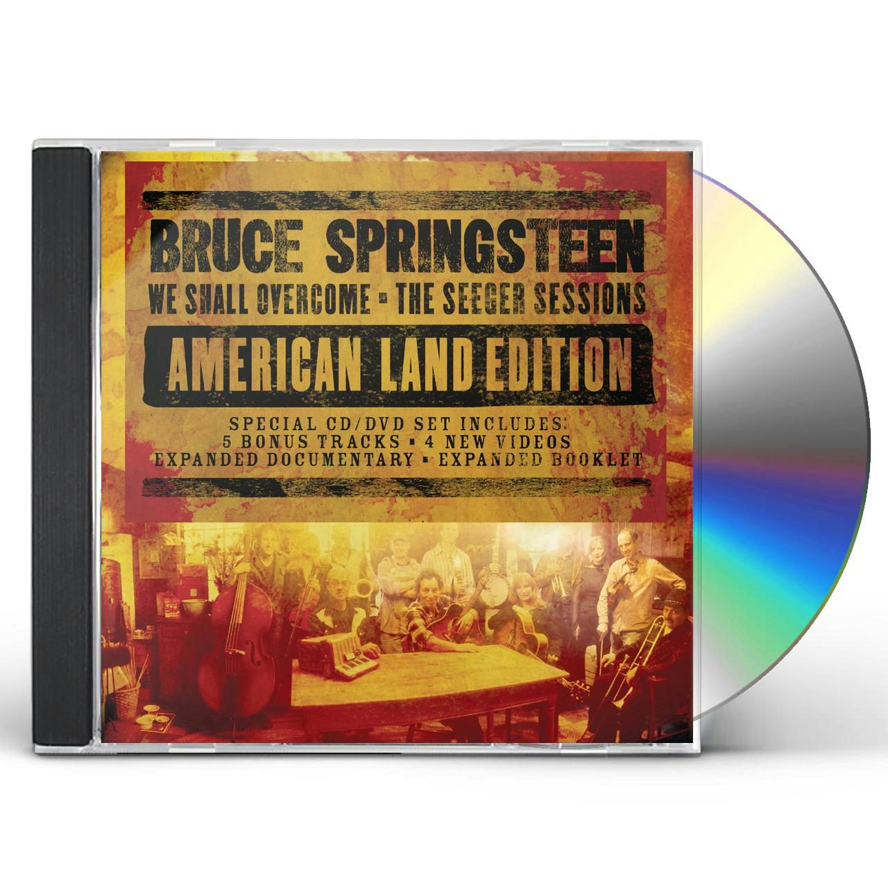 Bruce Springsteen WE SHALL OVERCOME: THE SEEGER SESSIONS CD