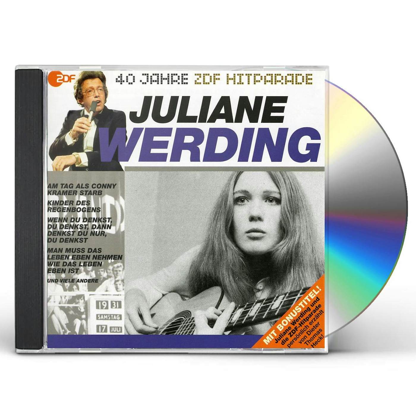Juliane Werding DAS BESTE AUS 40 JAHREN HITPARADE CD