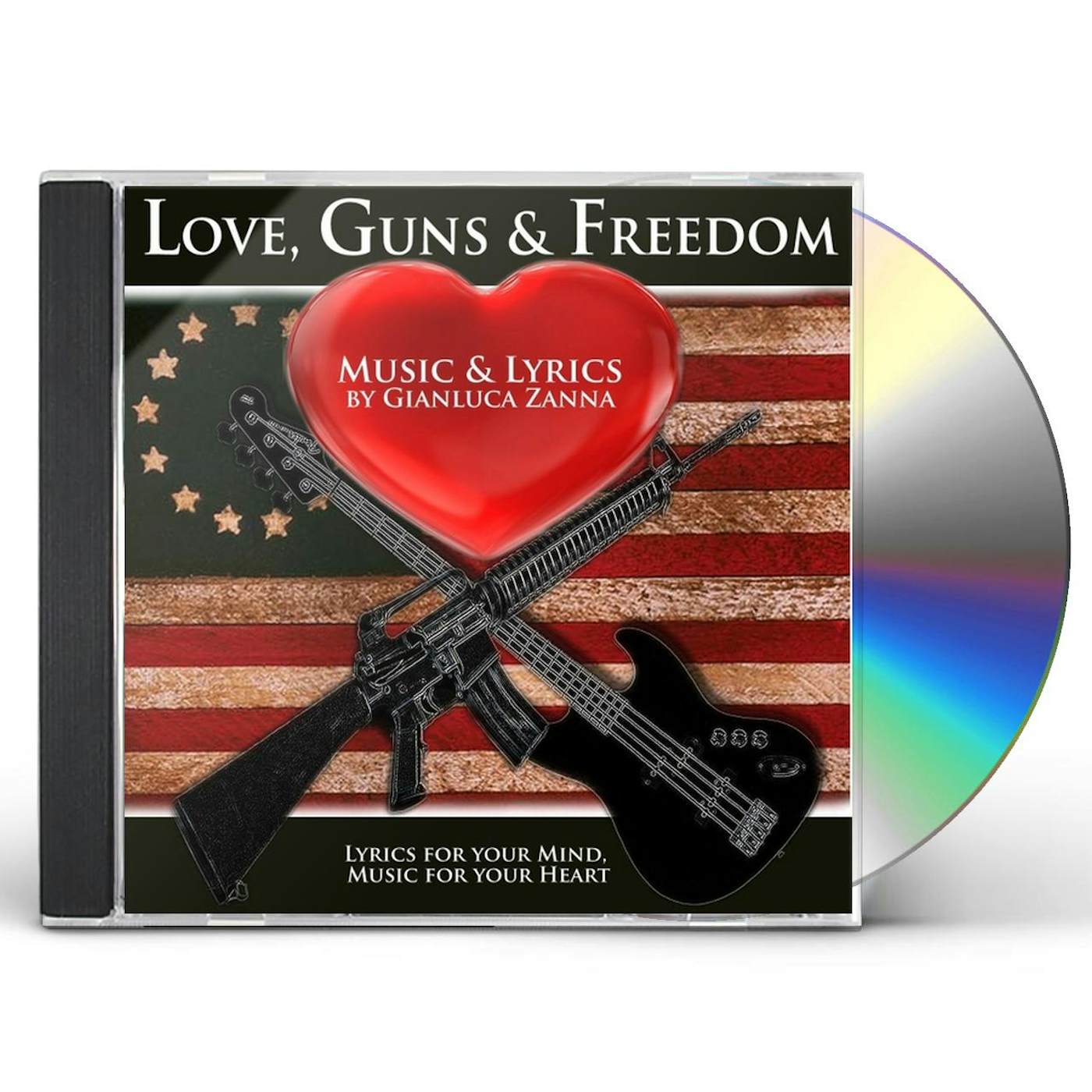 Gianluca Zanna LOVE GUNS & FREEDOM CD