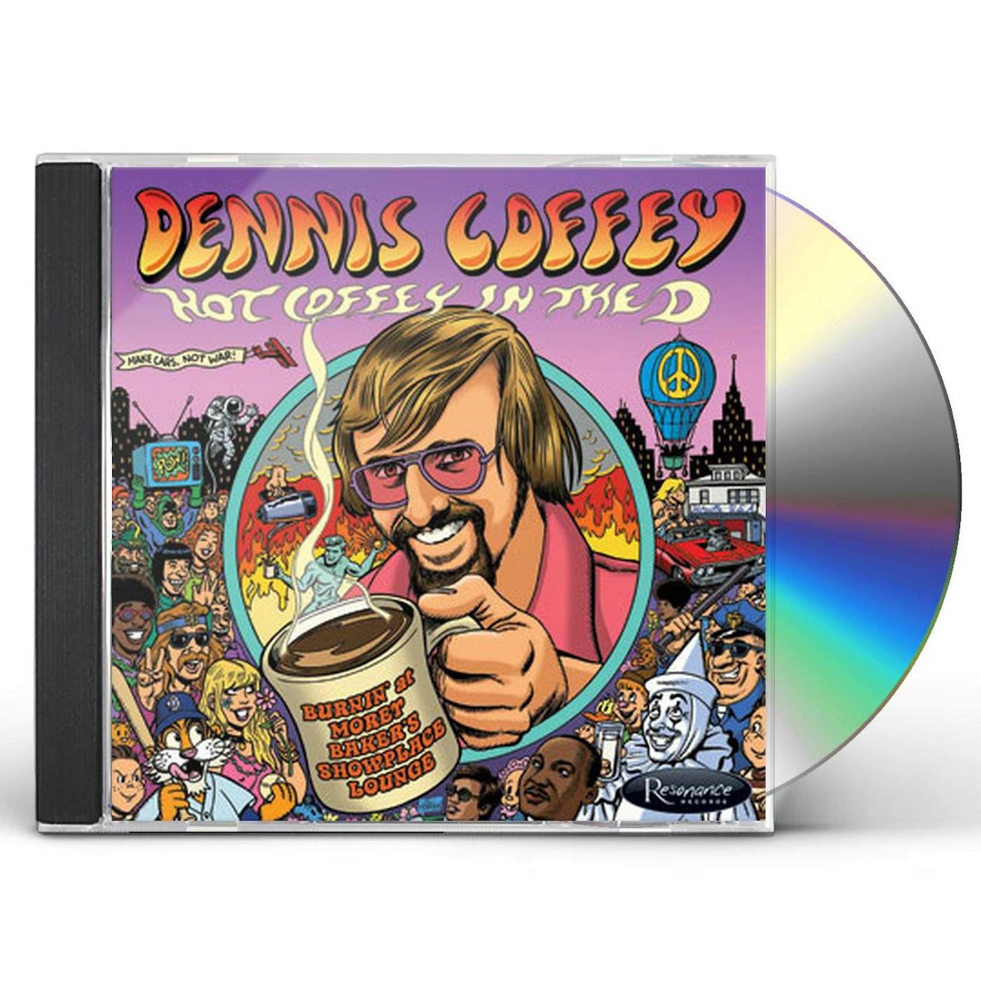 Dennis Coffey HOT COFFEY IN THE D: BURNIN AT MOREY BAKER’S SHOWPLACE LOUNGE CD