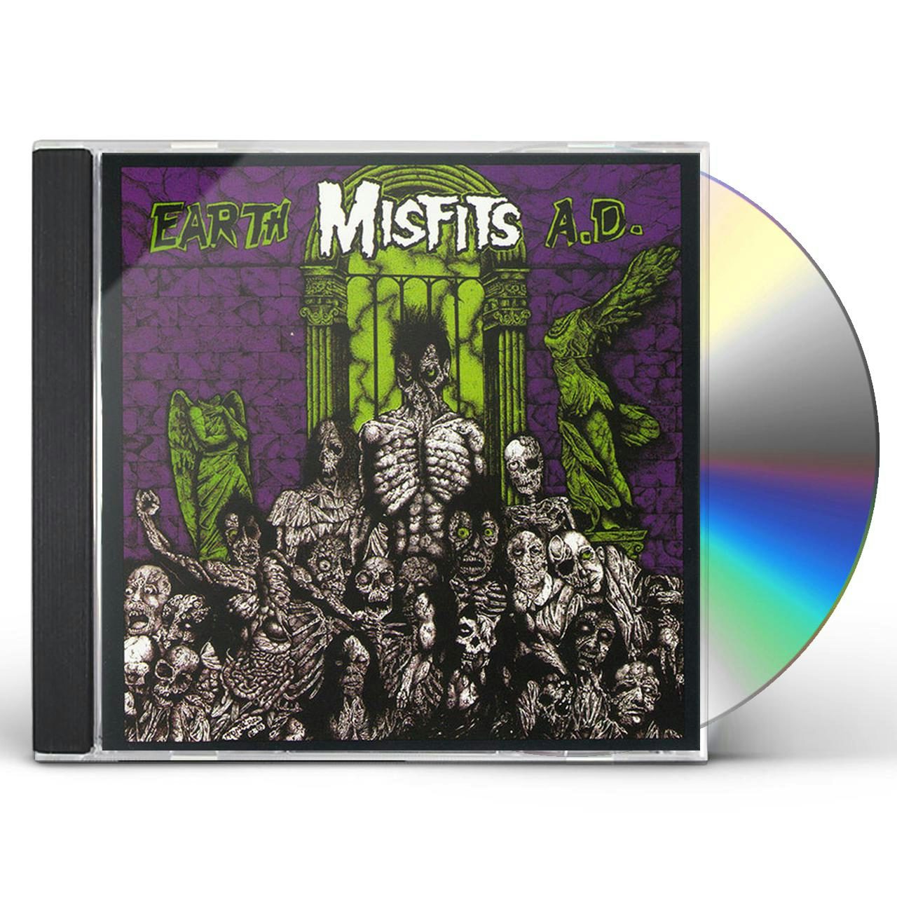 Misfits EARTH A.D. / DIE DIE MY DARLING CD