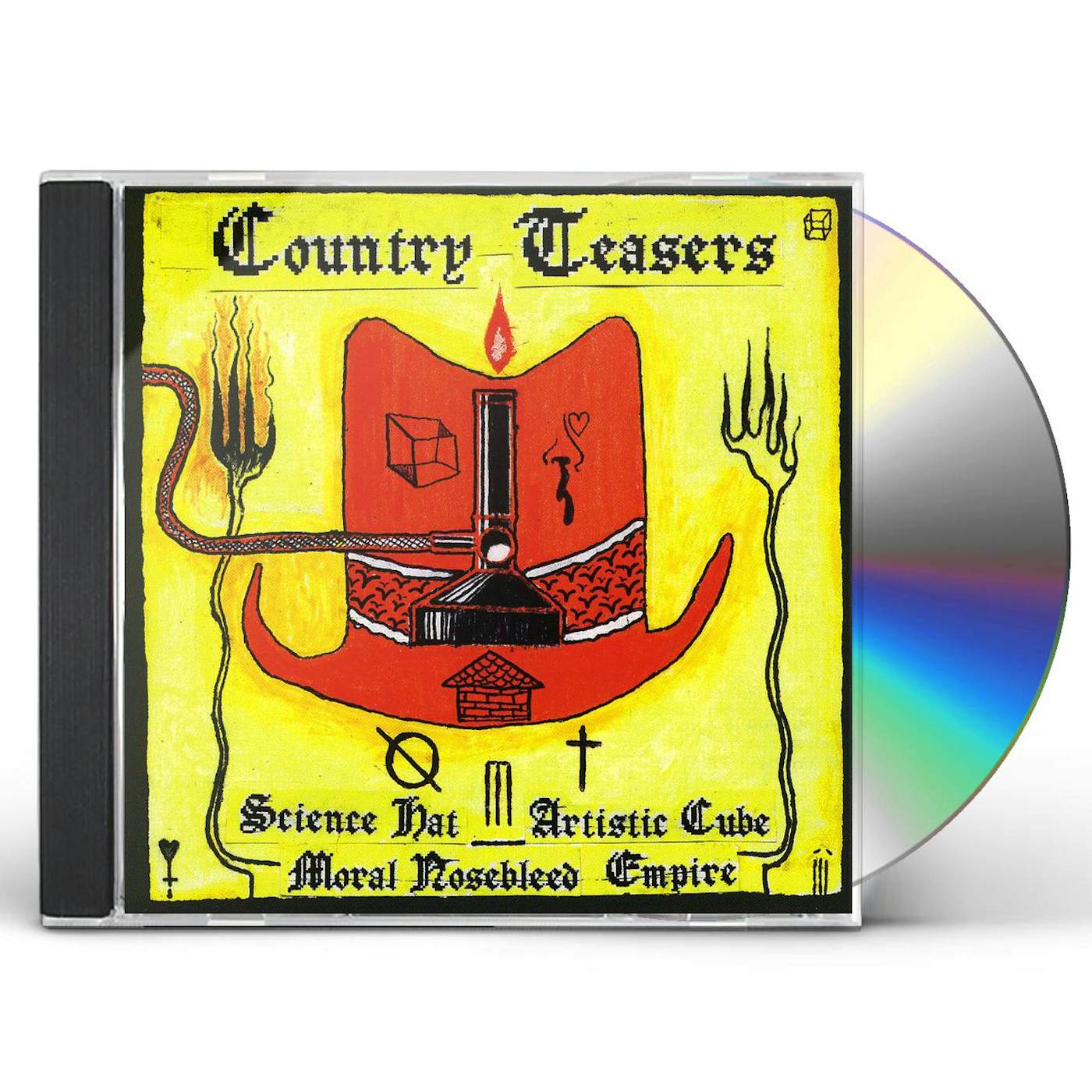 Country Teasers SCIENCE HAT ARTISTIC CUBE MORAL NOSEBLEED EMPIRE CD